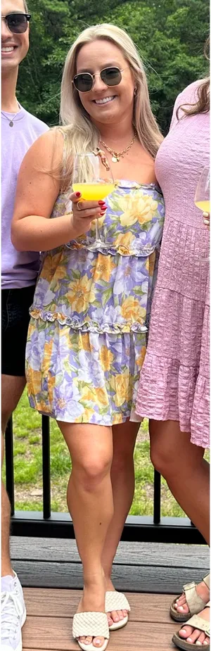 Lush Dress Clothing Mini Floral thumbnail 1