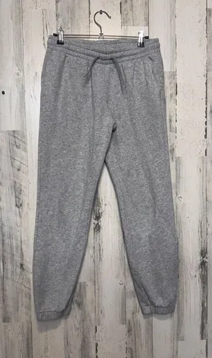 Athletic Works Gray Joggers Girls XXL 18 Fits Womens XS Sweatpants Stained Back thumbnail 1