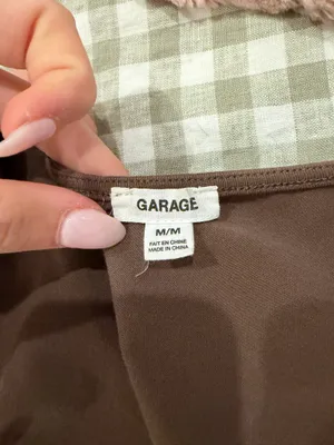 Garage Brown Cropped Shirt thumbnail 2
