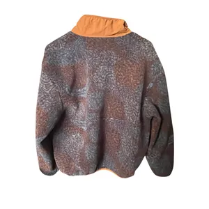 🏔️ Rare Patagonia Synchilla Marsupial Pullover Fleece Earth Tone Print thumbnail 2