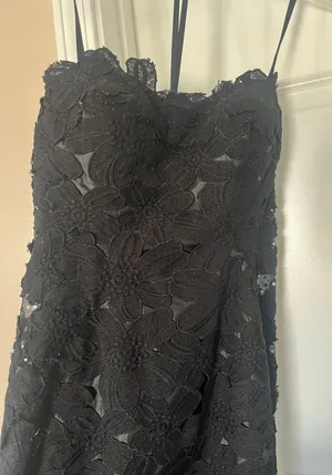Prom Dress! Black Size 4 thumbnail 4