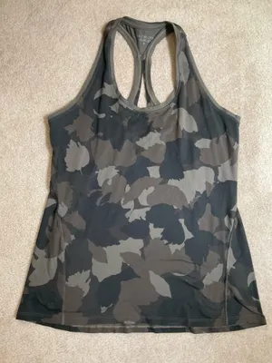 Athleta Tank Top Racerback Small camo thumbnail 1