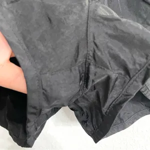 Free People Movement Womens Shorts Black High Waist Wide Band Lined Size XL thumbnail 6