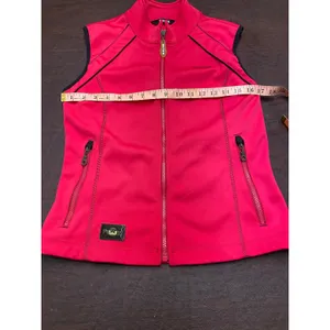 Pikeur Celine Equestrian Pink Soft Shell Vest Full Zip Size 10‎ Riding Jumper thumbnail 5