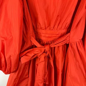 Cinq à Sept Delilah Mini‎ Dress Size 4 Fire Coral Fit and Flare Designer Party thumbnail 6