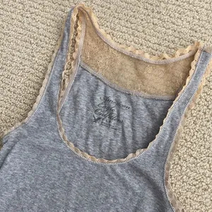 American Eagle Outfitters Lace Trim Vintage Tank Top ASO Elena Gilbert Size S thumbnail 4