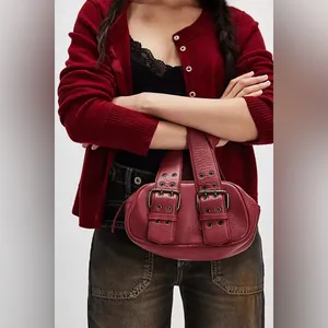 NWT Free People Say Yes Bag In Lilac 100% Leather $78 MSRP thumbnail 4