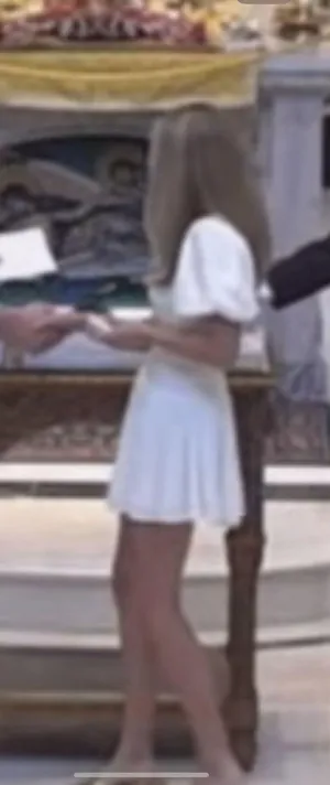 Hello Molly White Dress thumbnail 4