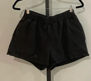 Richer Poorer For The People Elastic Waistband Black Shorts Size Medium thumbnail 1