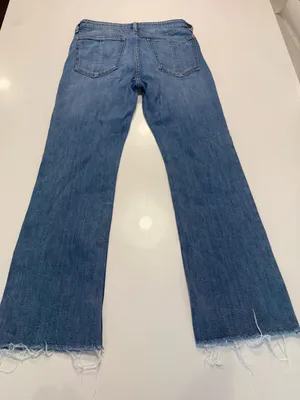 rag & bone Nina High-Rise Ankle Flare Jeans‎ Paeonia Raw Hem Size 26 thumbnail 3