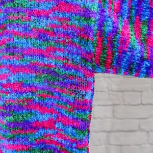 Vintage 80s Colorful Rainbow Knit Sweater thumbnail 5
