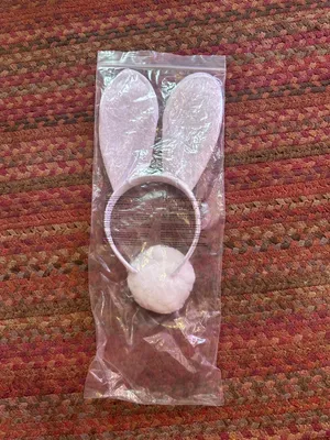 New Bunny Costume Headband & Tail thumbnail 2