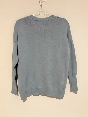 Sincerely Jules Sunday Scaries Soft Knit‎ Sweater Light Blue size medium thumbnail 2