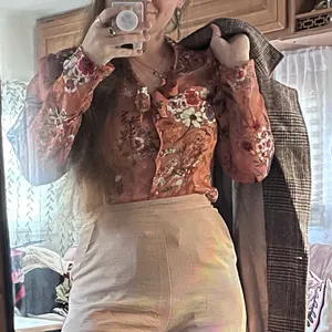 Nasty Gal floral tie blouse thumbnail 5