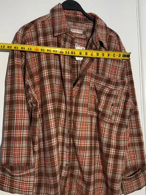 NWT! We The Free Brown, Rust & Pink Plaid Shirt Jacket thumbnail 8