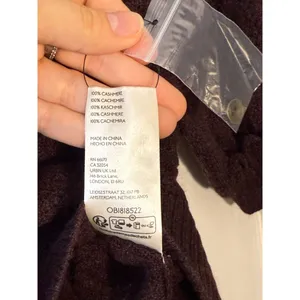 Free People Edie 100% Cashmere Cardigan Size S NWOT Fudge Brown thumbnail 8