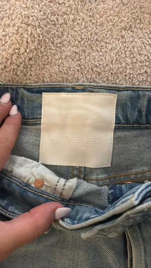 Mother denim shorts  thumbnail 3