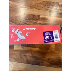 JSPORT Melody Cream Mary‎ Jane Shoes Women's Size 8 Lightweight Cushioned NEW thumbnail 3