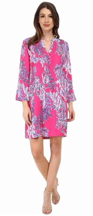 Lilly Pulitzer Pink Samba Sarasota Tunic Dress size XL thumbnail 1