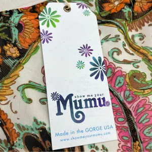 Show Me Your Mumu Mal Top Pink Green Paisley Womens Size Small Long‎ Sleeve NEW thumbnail 3