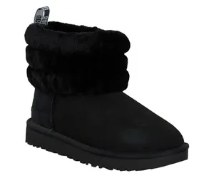 UGG Fluff Mini Quilted Bootie Sz 38 EU, US 7.5 thumbnail 1