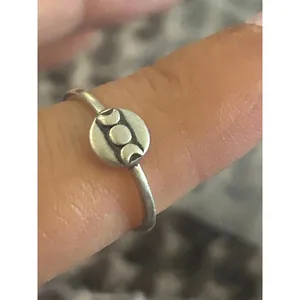 Z21 size 5 ring 925 sterling silver thumbnail 2