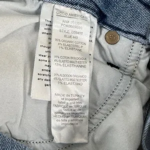 Good American Good Straight High Rise Blue Jeans‎ GS941T Womens Size 4/27 thumbnail 9