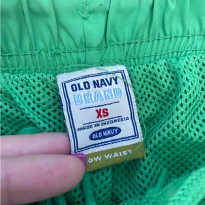 Vintage Old Navy extra small green low rise cargo parachute tracksuit thumbnail 3