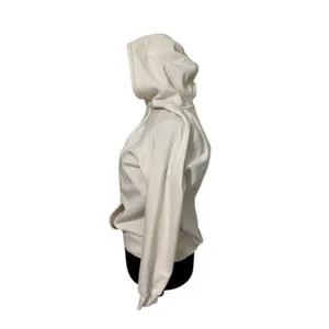 The North Face Half Dome Hoodie Women's M Cream Ivory Logo Pullover Sweatshirt thumbnail 4
