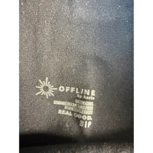 OFFLINE by Aerie OG Original High Waisted Leggings Black Womens Size S Petite thumbnail 5