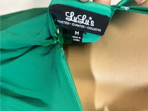 Lulu's Emerald Green Halter Maxi Dress thumbnail 11