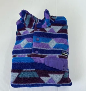 Patagonia Synchilla Snap T Fleece Pullover Guatemalan Tango Purple Blue,… thumbnail 11