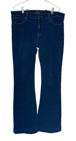 Lucky Brand Womens Brooke Flared Leg Jeans Blue Sanger Wash Retro Size 12 31 thumbnail 1