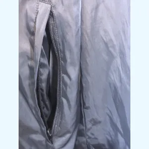 Lauren Ralph Lauren Womens‎ Black Trench Coat Hidden Button Rain Jacket Large thumbnail 4