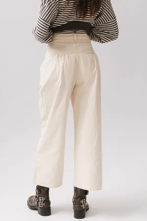Bohme Pants Wide-Leg Ivory thumbnail 3