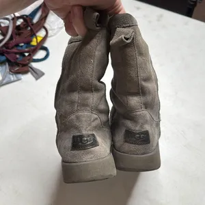 UGG Classic Short Weather Boot Gray Vibram Sole Size 7 Waterproof USED CONDITION thumbnail 11