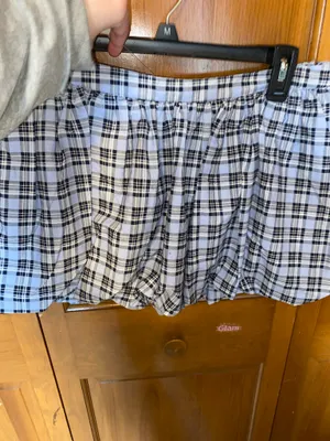 Hollister plaid bubble skirt nwt thumbnail 7