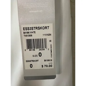 New Adidas white‎ tennis skirt/skort Sz 0 thumbnail 6