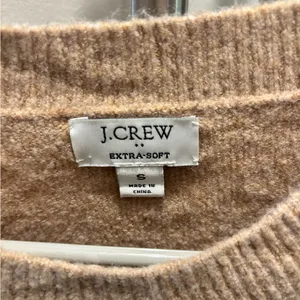 J. Crew Women's Camel Crew Neck Sweater thumbnail 3