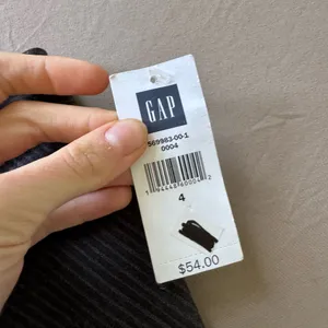 Vintage Gap Wool Pinstripe Pencil Skirt thumbnail 3