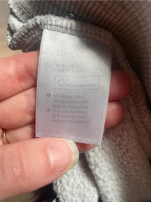 tentree Heathered Light Gray Drawstring Joggers thumbnail 4