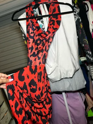 Sexy dress Red thumbnail 4