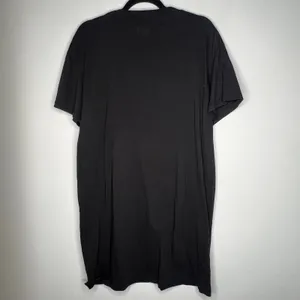Madewell Black T-shirt Mini Dress Size Large thumbnail 3