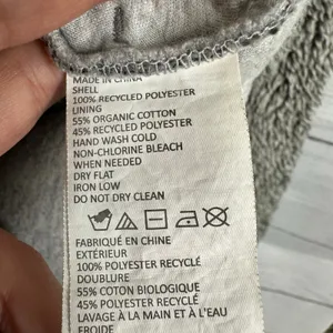 Prana Womens size Small Permafrost Half Zip Teddy Fleece Hoodie w23180516 Gray thumbnail 9