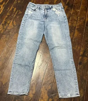 American Eagle 90’s mom jean 10 acid wash jeans thumbnail 1