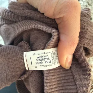 Aerie Ribbed Pullover Hoodie Brown Size Large thumbnail 7