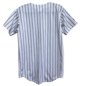Chicago Cubs Majestic Jersey XL Made USA White Pinstripe MLB Baseball thumbnail 3