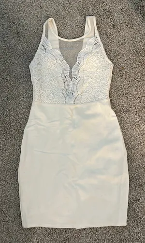 Lulus White Mini Dress thumbnail 1