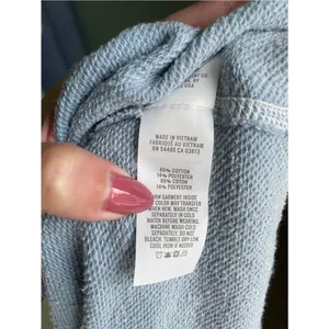 New Aerie New Heights Turtleneck Size XS Light Cloud Blue thumbnail 7