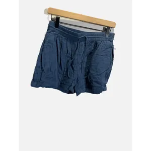 Caslon Gauze Shorts Womens Small Blue Elastic Drawstring Casual Beach Summer‎ thumbnail 2